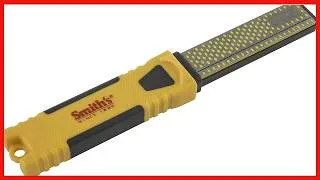 Thumbnail: Smith's 4" Diamond Combination Bench Stone: Dual Grit Sharpening Made Easy