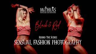 Thumbnail: SENSUAL FASHION PHOTOGRAPHY | Behind The Scenes | Red color on Black