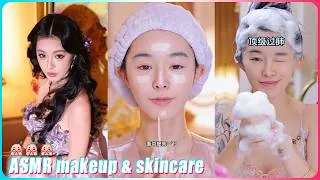 Thumbnail: Mitsuisen☘️ASMR Skincare Routines & Makeup Tutorial✨Satisfying skincare asmr🍃Beauty Secrets🌿540