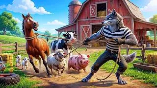 Thumbnail: Monkey Mit’s Heroic Rescue Saving the Cows and Horses with the Police!