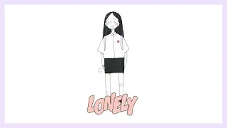 Thumbnail: 🌔🌌 sarah hemi • lonely ∣ lyrics。