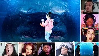 Thumbnail: Reactors Reaction To The Megalodon Taking A Giant Bite At The Glass On The Meg (2018) Movie Reaction