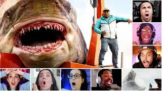 Thumbnail: Reactors Reaction... Realizing There Is A SECOND EVEN BIGGER MEG!!! On The Meg (2018) Movie Reaction