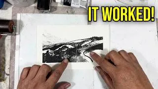 Thumbnail: I Tried Paper Lithography and Here's What Happened! 