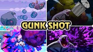 Thumbnail: Evolution of Gunk Shot in Pokémon Games (2006 - 2026)