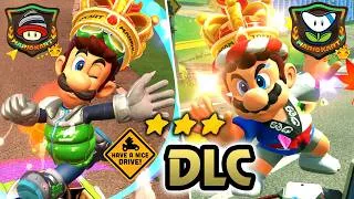 Thumbnail: Mario Kart World · New DLC Courses (Drill & Boomerang Cup) [3 Stars]