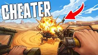Thumbnail: When a Cheater Tries to Blow Up Your Trampler in SAND...