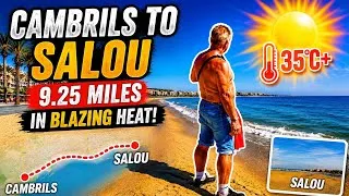 Thumbnail: Walking 9.25 Miles in 35°C+ Heat | Cambrils to Salou Challenge!