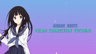 Thumbnail: Anime edits「color correction HD 」- tutorial