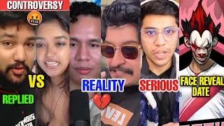 Thumbnail: CONTROVERSY🤬Boss Official VS Purnima | Gyan Gaming Reality | Classy Face Reveal Date | UG Strike💔