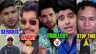 Thumbnail: This is SERIOUS!💔 | Gyan Gaming Back in FF But🤬| Samay Raina Trolled Ajjubhai? | Tonde gamer - Why