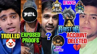 Thumbnail: Pagal M10 Exposed Full Proofs🤡 | Raistar & Sk Sabir Account Deleted💔| Ajjubhai Trolled This Youtuber