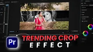 Thumbnail: Wedding Editing Crop Trending Effect in Premiere Pro | Viral Editing Tutorial 🔥