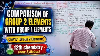Thumbnail: L-5.   Solubility of group 2 suphates and hydroxides | chapter 17 | 12th chemistry 