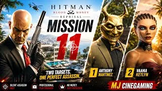 Thumbnail: Hitman: Blood Money – Reprisal | Mission 11 | Full Gameplay | Silent Assassin | MJ Cinegaming