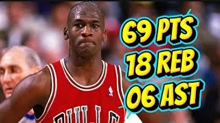 Thumbnail: Michael Jordan's Career-High 69 Points! The Cavaliers Had No Answer 🔥