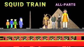Thumbnail: SQUID TRAIN All- Parts| MAKE JOKE HORROR CARTOON | MAKE JOKE HORROR