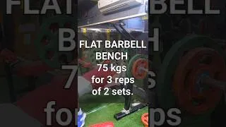 Thumbnail: 75KG Bench Press × 3 | Strength Day 💪🔥