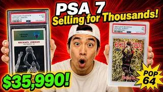 Thumbnail: PSA 7 Michael Jordan Cards Selling for THOUSANDS! 😳 Top 50 Countdown