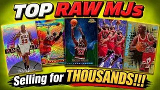 Thumbnail: Top Michael Jordan RAW Card Sales! 🔥 Thousands for Ungraded MJs in August 16 22