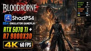 Thumbnail: BLOODBORNE - ShadPS4 2026 | PS4 Emulator Gameplay | RTX 5070 Ti + R7 9800X3D