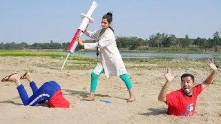 Thumbnail: Top New Comedy Video Amazing Funny Video 2024 Episode 50 By MK Fun Tv