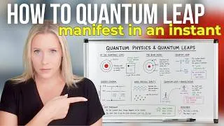 Thumbnail: Quantum Leaps Explained | Manifestation Becomes INSTANT