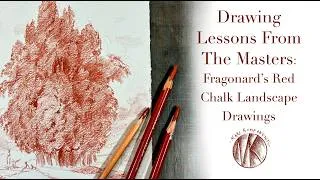 Thumbnail: Drawing Lessons From The Masters: Fragonard's Red Chalk Landscape Drawings