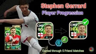 Thumbnail: New Free Epic Stephen Gerrard Complete Player Progression Guide || efootball2026 