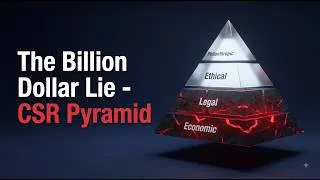 Thumbnail: The Billion Dollar Lie: How Big Brands Weaponize "CSR Pyramid" to Scam You