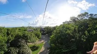 Thumbnail: 360° Immersive Chairlift Adventure at Mahogany Bay | Everyone is so nice. Kid asks if he is famous.
