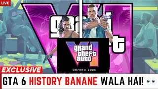 Thumbnail: GTA 6 Biggest Launch in History? 😱 Rockstar’s $7.6 Billion Prediction!