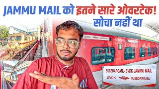 Thumbnail: Jammu Mail Train Journey From Prayagraj To Delhi 3 Hrs Late With Parallel Overtakes *maza agaya*