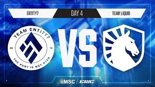 Thumbnail: Entity7 vs Team Liquid | Day 4 | Group Stage | MSC at EWC 26