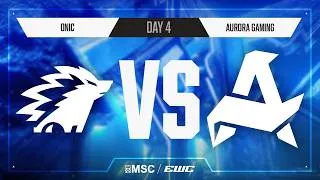 Thumbnail: ONIC vs Aurora Gaming | Day 4 | Group Stage | MSC at EWC 26