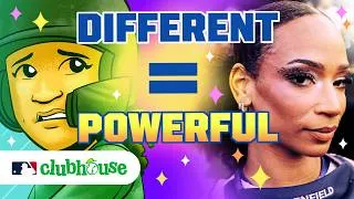 Thumbnail: She Was Different. Then She Found Her Superpower ✨ | No Easy Outs | MLB Clubhouse