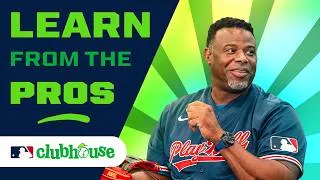 Thumbnail: Learn How to Field From An Out-fielding Legend 🧤 | Let's Play Ball | MLB Clubhouse