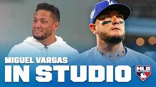Thumbnail: Miguel Vargas breaks down his game in Studio 21 | MLB Central