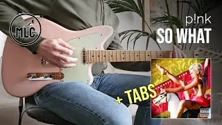 Thumbnail: P!nk - So What (Guitar Cover + TABS)