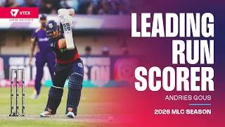 Thumbnail: Every Single Six Andries Gous Smashed During The 2026 MLC Season ☄️
