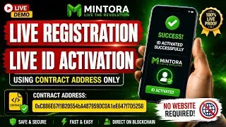 Thumbnail: Mintora Plan Live Registration | No Website Required | Contract Address Only
