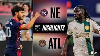 Thumbnail: New England Revolution vs. Atlanta United | Full Match Highlights | GOAL-FEST AT GILLETTE!