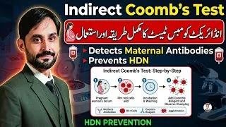 Thumbnail: Indirect Coombs Test (IAT) Explained | Principle, Procedure, Uses & Interpretation