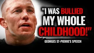 Thumbnail: Georges St Pierre — This speech will make you RESPECT HIM GSP Motivation