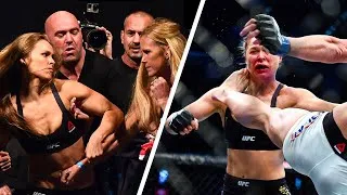 Thumbnail: Ronda Rousey BEFORE & AFTER Fighting Holly Holm