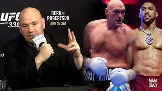 Thumbnail: Dana White QUESTIONS if Tyson Fury & Anthony Joshua REALLY want to fight