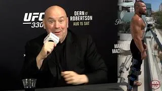 Thumbnail: Dana White goes back and forth over Conor McGregor surgery update