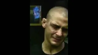 Thumbnail: Emotional Dustin Poirier after losing his first UFC fight
