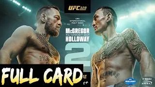 Thumbnail: UFC 329 Predictions McGregor vs Holloway 2 Full Card Betting Breakdown