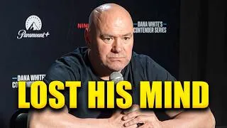 Thumbnail: Dana White CRASHES Out On Reporter In Pathetic Post Fight Presser
